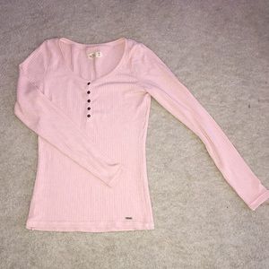 hollister ribbed long sleeve